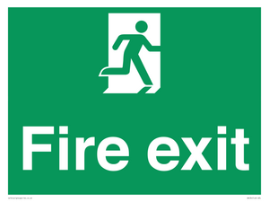 Final fire exit